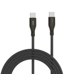Vyvylabs Hardcore Series Fast Charging Cable Type-C to Type-C 100W Dark Gray VCHCC10-DGY